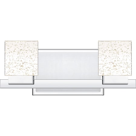 Quoizel Zola Bath 2 Light Led Polished Chrome PCZOL8612C